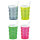 Trinkbecher Komplett mit Deckel, Farbe transparent, Volumen: 200 ml (Stück)