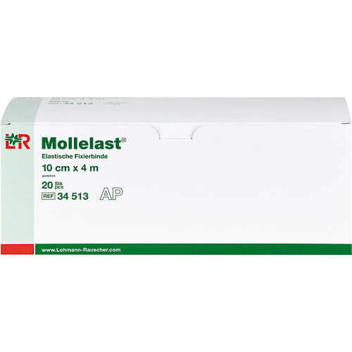 Mollelast Binden, weiß, 10cm x 4m, lose im Karton (Pack a 20 Stück)