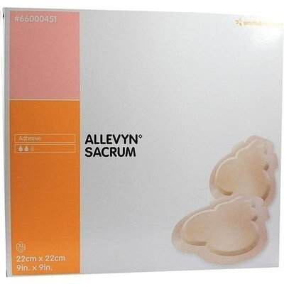 Allevyn Sacrum Wundverband Wundauflage 22 x 22cm  10 Stück
