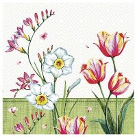 Servietten, 3-lagig 1/4-Falz 33 x 33 cm...