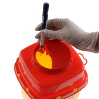 Kanülen-Entsorgungsbox/Abwurfbehälter 5,2 L,...