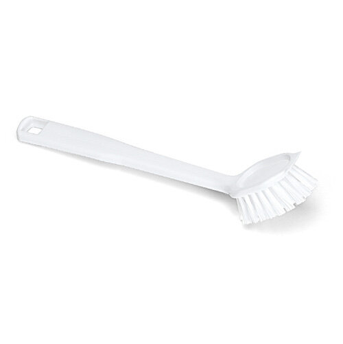 Spülbürste Kunststoff PP, rund mit Schaber