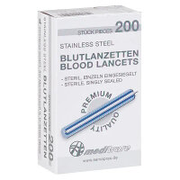 Mediware Blutlanzetten Premium (Pack a 200 Stück)
