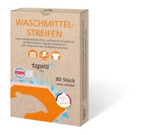 TAPIRA Plus eco Waschmittelstreifen (Pack a 80 Streifen)