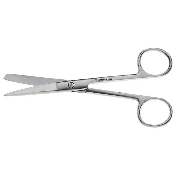 Sterile Schere gerade spitz/ spitz 14,5cm (Stück)