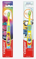 Zahnbürste Kinder mit Minions/Trolls, 2 bis 6 Jahre,...