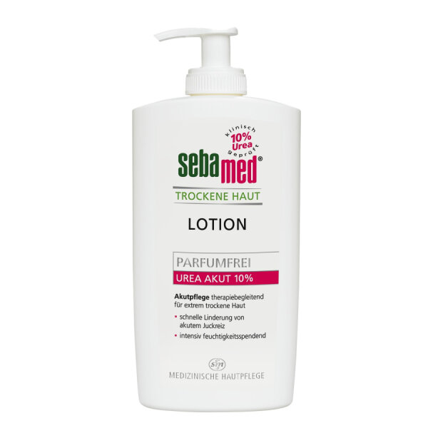 Sebamed Urea Lotion 10% parfümfrei im Spender, 400 ml