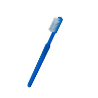 Einmalzahnbürsten, einzeln verpackt, mit Paste blau...