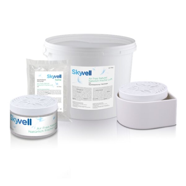 Skyvell Gel, Geruchsentferner in verschiedenen Größen