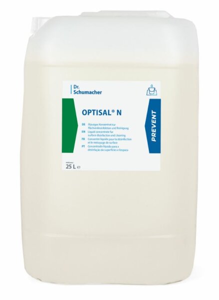 OPTISAL N Fläche - Desinfektionsmittelkonzentrate in verschiedenen Flaschengrößen