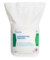 DESCOSEPT PUR WIPES RTU, Alkoholische Tücher zur...
