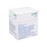 MaiMed-MK steril, Mullkompressen, 12-fach, 10 x 10 cm, 25...