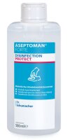 ASEPTOMAN® FORTE, viruzid, alkoholisches Händedesinfektionsmittel in verschiedenen Flaschengrößen