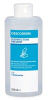 Descoderm, begrenzt viruzid, alkoholisches Hände- und Hautdesinfektionsmittel in verschiedenen Verpackungsgrößen