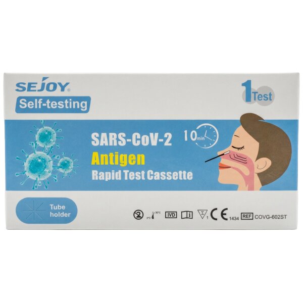 SEJOY Covid 19 - Selbsttest Schnelltest Einzeltest 1 Stück