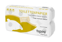 Premium Toilettenpapier 4-lagig, 8 Rollen à 150 Blatt