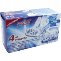 eco-fix  WC Duftspüler Ocean 4 x 33 gr (4 Stück)