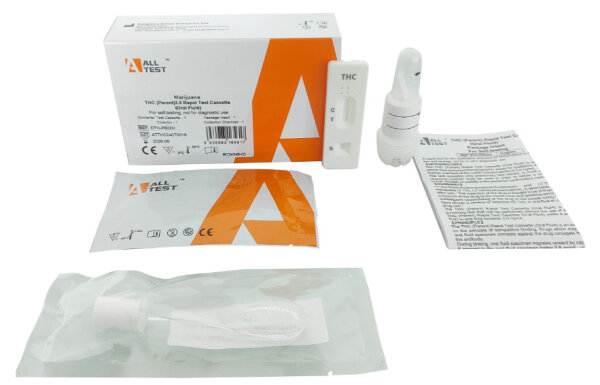 THC - Schnellttest Speicheltest 3,5 ng Fahrtüchtigkeit