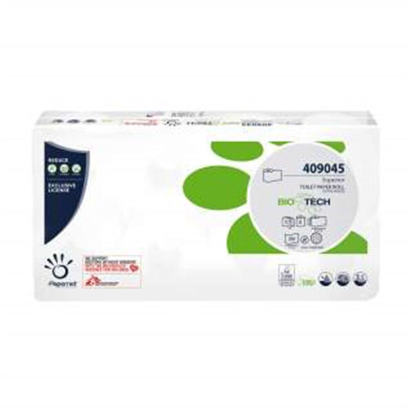 Toilettenpapier BIO TECH Topa, 3-lagig (8 Rollen)