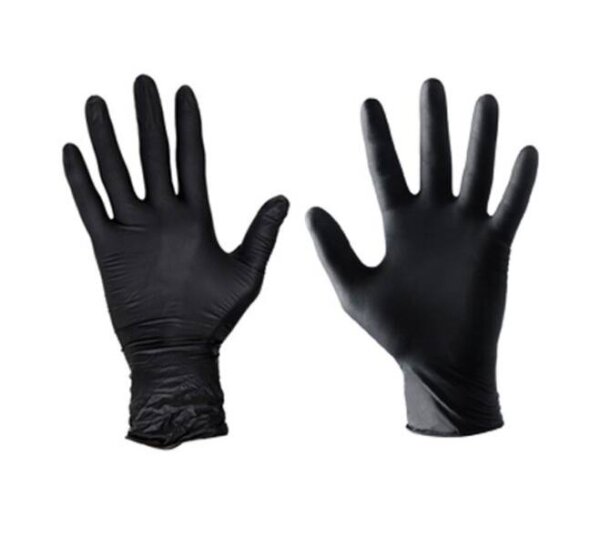 Hynex Nitrilhandschuh 3,5g schwarz (Box a 100 Stück) in verschiedenen Größen