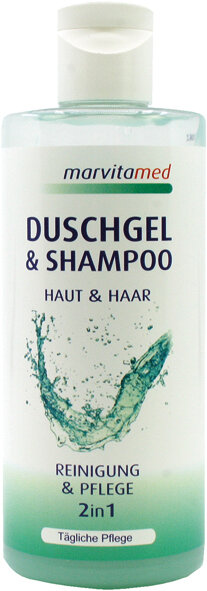 Marvita med Duschgel & Shampoo 250 ml I 2 in1