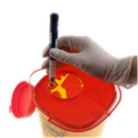 Kanülen-Entsorgungsbox/Abwurfbehälter 2,5L, P-Serie