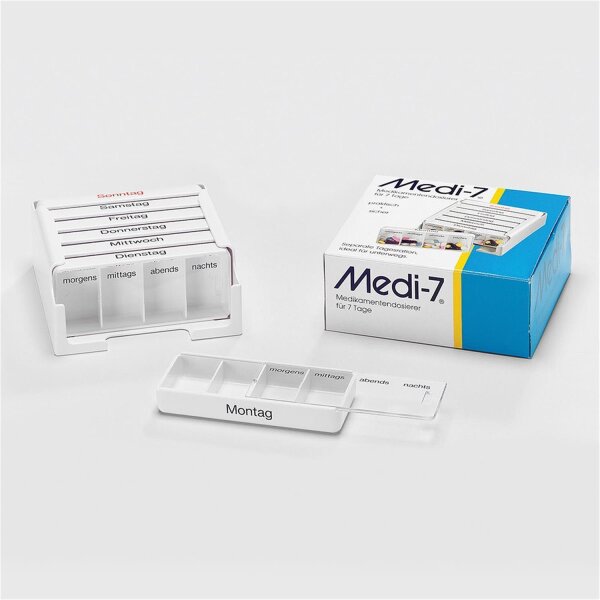 Wochendispenser Medi 7 Tagesdosierer