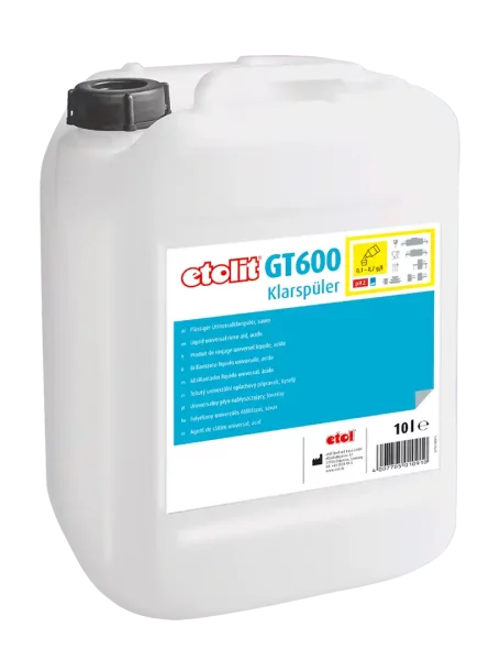 etolit GT 600 Klarspüler 10 Liter Kanister