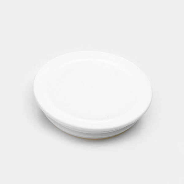 melipul Becher-Beschriftungsdeckel zu MEHRWEG-Medikamentenbecher Beutel 60 Stück weiß