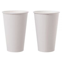 Trinkbecher - Ø 8 x 11,8 cm - 0,25l - Pappe -...