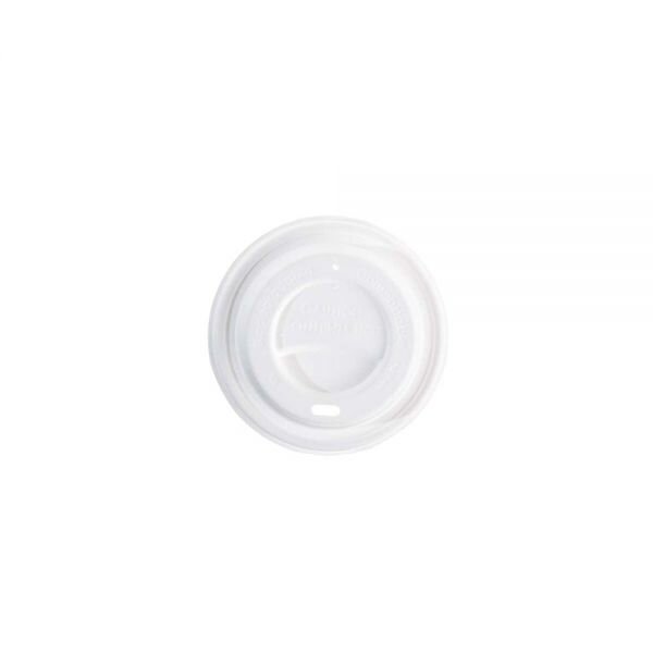 NATURAL Deckel kompostierbar - für Becher 200 ml (50 Stück)