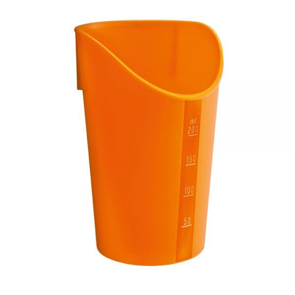 Trinkbecher mit Nasenausschnitt 26 cl - orange (Ø 77 x 119 mm) (Stück)