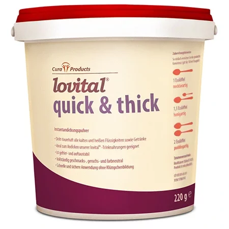 Lovital® Quick & Thick Pulver | Andickungsmittel I 1000 g Dose