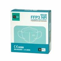 FFP3 Kaiser Cares I weiße Atemschutzmaske 5 Stück