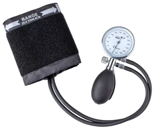 MEDI-INN Blutdruckmessgerät- Aneroid Premium - 2 Schlauch-System | 1 Stück