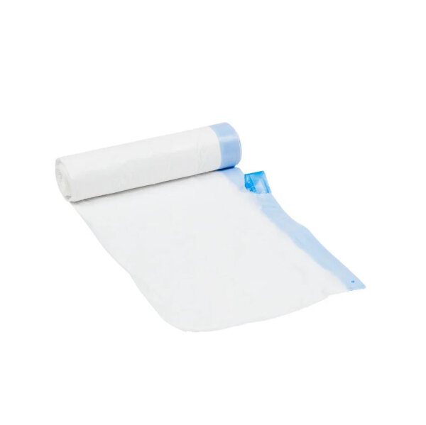 Abfallsäcke Müllbeutel mit Zugband I 30 Liter I 530 x 620 mm I 17 my I 27 Rollen