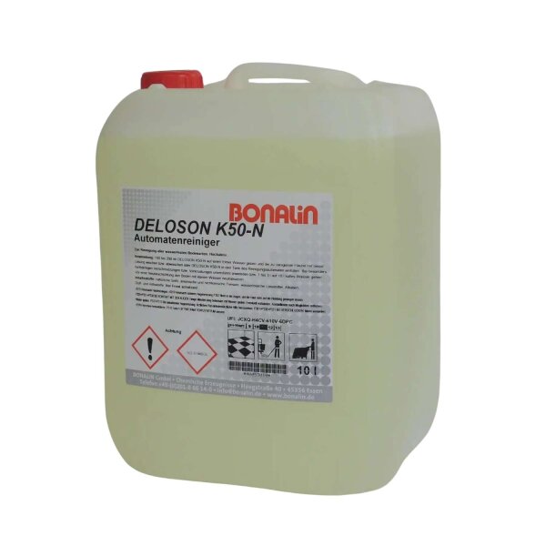 Deloson K50 N Automatenreiniger 10 L Kanister Bonalin
