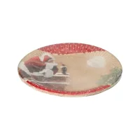 Pappteller rund Ø 23 cm "Dans la...