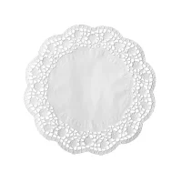 Tortenspitzen rund Ø 32 cm weiss (100 Stück)