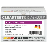 Cleartest Albu-Mic Albumin Teststreifen Urin 30 Stück