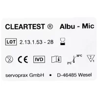 Cleartest Albu-Mic Albumin Teststreifen Urin 30 Stück