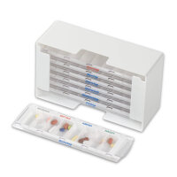 melipul Medikamenten-Dosierer XL-8 für 1 Woche mit 7...