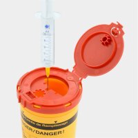 melijekt Box Plus Kanülen-Entsorgungsbox/Abwurfbehälter 0,5 L  (Stück)