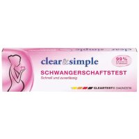 Clear & Simple Schwangerschaftstest Midstream 5 Tests