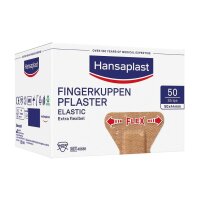 Hansaplast Elastic Fingerkuppenpf. 44 x 50 mm, hautfarben...