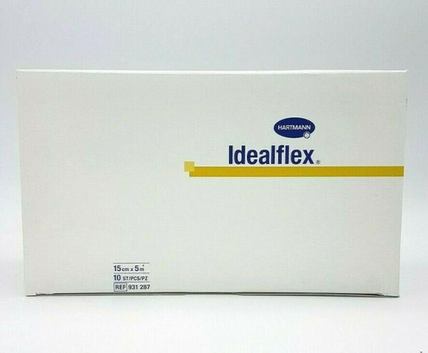 Idealflex Universalbinde Binde, 5 m x 15 cm, lose im Karton, Packung mit 10 Stück