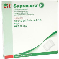 Suprasorb F, Folien Wundverband 10 x 12 cm, Packung mit...
