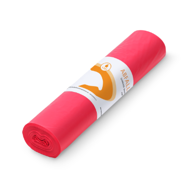 Abfallsäcke Müllbeutel I 120 Liter I rot I 700 x 1100 mm I Typ 60 I 37 my I 10 Rollen