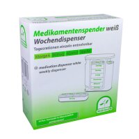 Medi-Inn Medikamentenspender Wochendispenser Tablettenbox