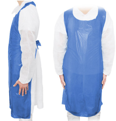 PE-Schürzen, plus, blau, 75 x 125 cm (100 St. Beutel) (Abverkauf)